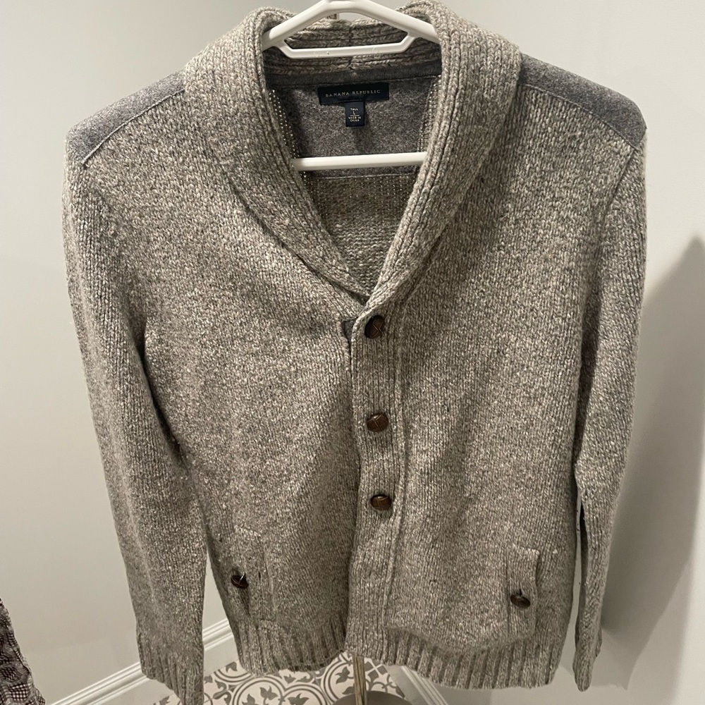 Heavy Wool & Cashmere Banana Republic Cardigan